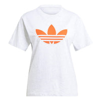 (WMNS) adidas originals Pearl Trefoil Logo T-Shirt 'White' IL2424