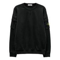 STONE ISLAND Double-Sleeve Pocket Sweatshirt 'Black' 791560577-V0029