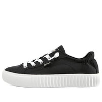 (WMNS) Skechers Royal Kiss 'Black White' 114390-BLK