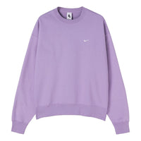Nike MENS Lab Nrg Fleece Crew Casual Sports Purple DA0318-563