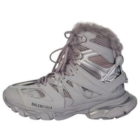 Balenciaga Track Hikers 'Faux Fur Grey' 668557W3CQ21800