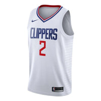 Men's Nike NBA Retro Jersey Basketball Jersey/Vest SW Fan Edition Los Angeles Clippers Leonard No. 2 White 865185-107