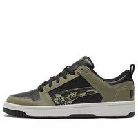 PUMA Rebound Layup Locamo Casual Sneakers Black/Green/White 368876-02