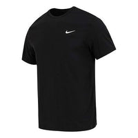 Nike Dri-FIT UV Hyverse Short Sleeve Fitness Top 'Black' DV9840-010