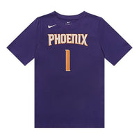 (PS) Nike NBA Phoenix Booker T-shirt 'Purple' 3Z2B7BCMW-SUNDB