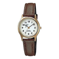 Casio Retro Fashion Business Analog Watch 'Brown Gold White' LQ-398GL-7B4LJH