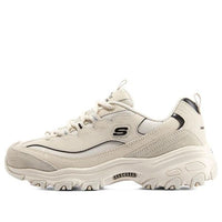 (WMNS) Skechers D'Lites 1.0 'White Black' 896145-NTBK
