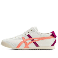 (WMNS) Onitsuka Tiger Mexico 66 Slip-On 'White Burgundy Orange' 1182A087-400