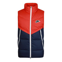 Nike Nsw dwn fil wr vest shld Colorblock Down Vest Blue Red CU4415-673