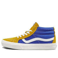 Vans SK8-Mid Yellow Blue Splicing Unisex 'Yellow Blue' VN0A391FTEU