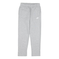 Nike Sportswear NSW CLUB PANT OH FT Athleisure Casual Sports Breathable Long Pants light grey BV2714-063