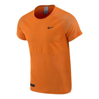 Nike Dri-FIT ADV Run Division TechKnit Short-Sleeve Running Top 'Orange' DX0854-836