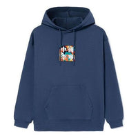 Li-Ning Box Logo Hoodie 'Navy' AWDR729-6
