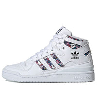(WMNS) adidas originals FORUM MID 'White Red Purple' FV4532