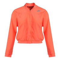 (WMNS) Nike Air Woven Quick Dry Reflective Logo Jacket 'Bright Orange' CZ9143-854