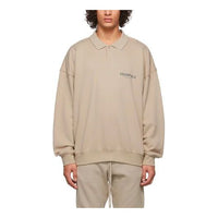 Fear of God Essentials FW21 French Terry Polo Shirt 'Tan' FOG-FW21-197