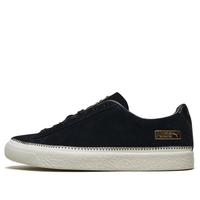 PUMA Suede Trim Retro Low Tops Casual Skateboarding Shoes Unisex Black 369639-01