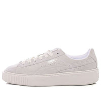 (WMNS) PUMA Suede Platform Gray 365698-02