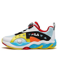 (GS) FILA Sportswear Sneakers 'White Blue Yellow' K15B331103FSA