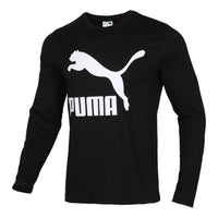 PUMA Sports Running Long Sleeve TEE Black 530686-01