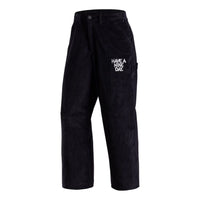 Nike Life Corduroy Cargo Trousers 'Black' HF0354-010
