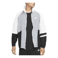 Nike Trend Unlined Jacket 'Grey White Black' DD6171-065