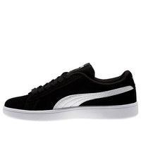 PUMA Smash V2 Suede Jr White/Black 365176-01