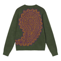 Stussy Paisley Sweater 'Green' 117118