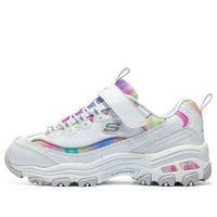 (GS) Skechers DLITES Low 'White Multi' 303905L-WMLT