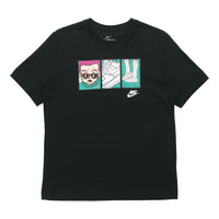 Nike Sportswear Applique T-Shirt 'Black' CT6528-010