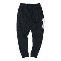Nike Air Side Logo Cone Fleece Long Pants Black CJ4831-011