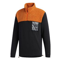 adidas neo x POKEMON Crossover Half Zipper Splicing Pullover Black FU3916