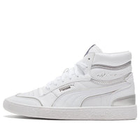 (WMNS) PUMA Ralph Sampson Mid Metal 'White Silver' 374662-01