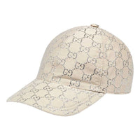 (WMNS) Gucci GG Lam Baseball Hat 'White' 631953-3HK75-9060