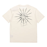 Nike Basketball Sports Round Neck Short Sleeve Creamy White DD0827-901