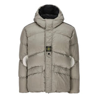 STONE ISLAND Compass-motif Down Puffer Jacket 'Grey' 791542719-V0097
