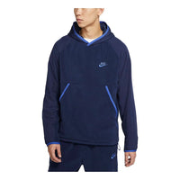 Nike Solid Color Pullover Fleece Navy Blue Dark CU4364-410
