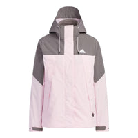 (WMNS) adidas City Escape 3-In-1 Fleece Jacket Asia Sizing 'Pink Grey' JE8588
