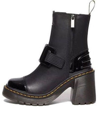 (WMNS) Dr.Martens Gaya Alternative Leather Heeled Chelsea Boots 'Black' 31012001