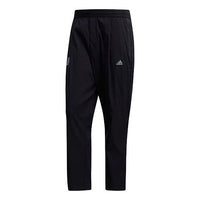 Men's adidas Wj Pnt Wv Logo Sports Pants/Trousers/Joggers Black FM9347