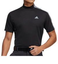 adidas HEAT.RDY Mock Neck Polo Shirt 'White' HA3119