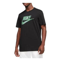 Nike Sportswear T-Shirt 'Black Green' FB9820-010