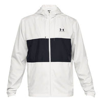 Under Armour Sportstyle Wind Jacket 'White Black' 1329297-112