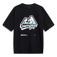 Li-Ning Counterflow Camping Day Graphic T-shirt 'Black' AHST539-3