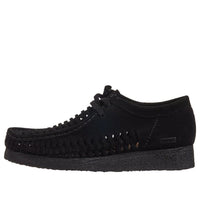 Clarks x Supreme Woven Wallabee 'Black' 26160851