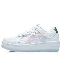 (WMNS) Li-Ning Classic Skateboarding 'White Blue' AGCR304-1