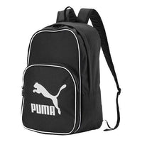 PUMA Originals Retro Woven Backpack 'Black White' 076652-01