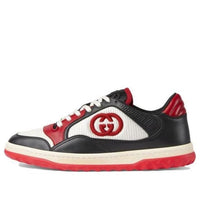 (WMNS) Gucci MAC80 Embroidered Sneakers 'Black Red' 762501-AACNW-1051