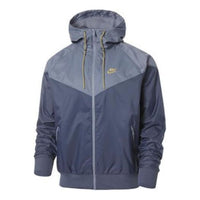 Nike Sportswear Windrunner Hooded Jacket 'Blue Grey' DA0001-491