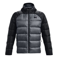 Under Armour Down Puffer Jacket 'Black Grey' 1364903-001